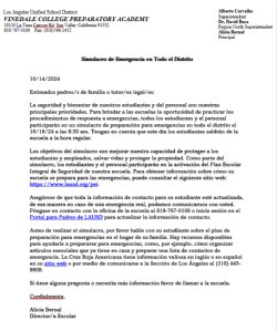 spanish letter to parents